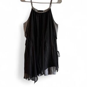 Greylin Black and Gray Jumpsuit